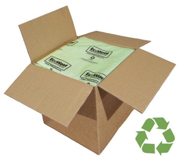 EcoWool Box Closed Plain Box Recyclable